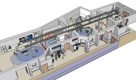 Drawing of Center for Surgical Innovation suite
